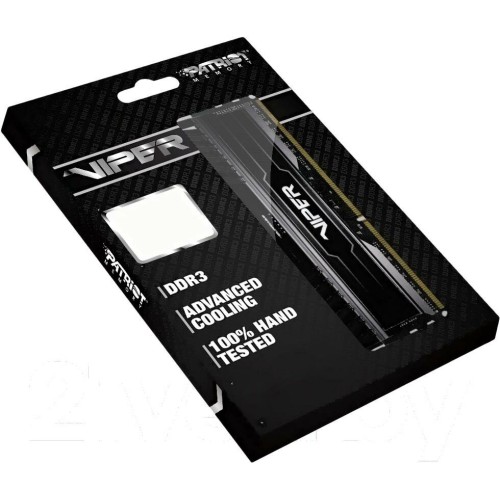 Модуль памяти Patriot DIMM DDR3 16Gb VIPER3 KIT (8GbX2) 1866MHz CL10 [PV316G186C0K] Black Mamba